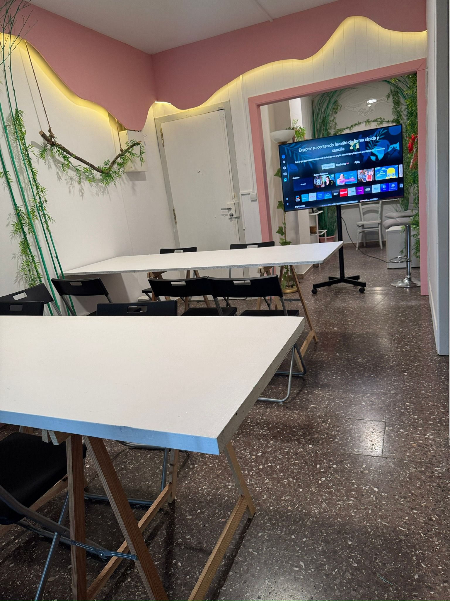 Equipamiento del showroom